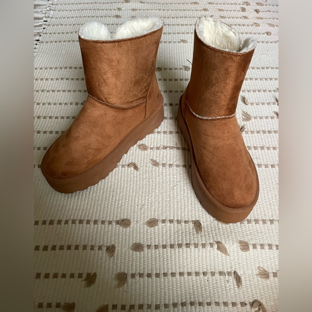 American Exchange Brown Winter Boots